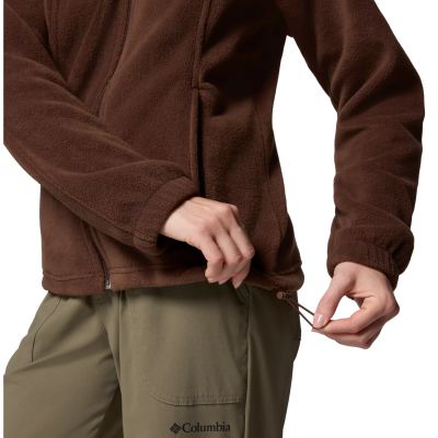 4. Columbia Benton Springs Full Zip Fleece 1372111256 Brązowe L