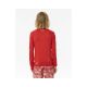 5. Lycra RIP CURL Brand Wave Upf L/S-Boy czerwony
