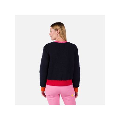 7. Bluza Rossignol W Lumy Fleece Sweat niebieski
