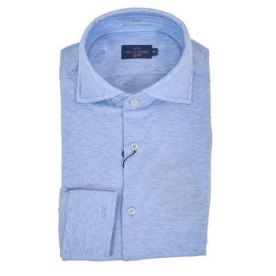 3. Paul&Shark Koszula z dzianiny jersey męska jasny denim - model 26413146CF (rozmiary)