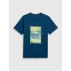 6. T-shirt regular z nadrukiem męski 4F 4FWSS26TTSHM2783-46S