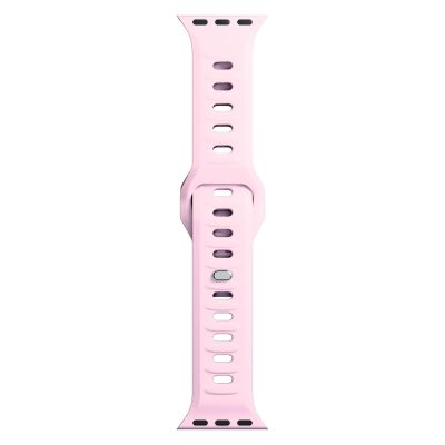 2. Pasek silikonowy 3mk Silicone Watch Strap do Apple Watch 38 / 40 / 41 mm - różowy