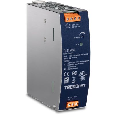 2. TRENDnet DIN-Rail Power Supply 150W,52V DC,2.89A, AC to DC