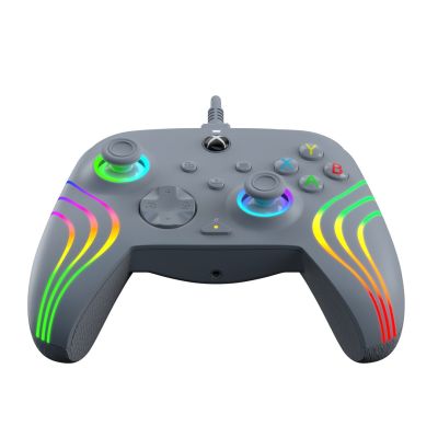 12. PDP Afterglow Wave Szary USB Gamepad Analogowa/Cyfrowa PC, Xbox One, Xbox Series S, Xbox Series X