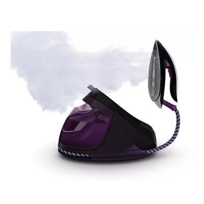 4. Żelazko z generatorem pary Philips GC9650/80 (2400W; kolor purpurowy)