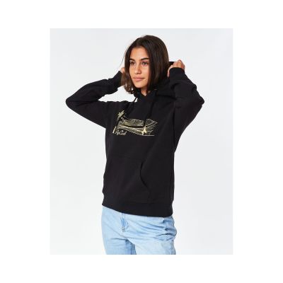 8. Bluza RIP CURL Playabella Script Hood - czarny