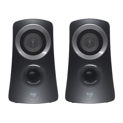 4. Zestaw głośników komputerowe Logitech 980-000413 (2.1; kolor czarny)