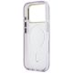 7. Etui Guess IML Shell Script Metal MagSafe na iPhone 17 Pro Max - fioletowe