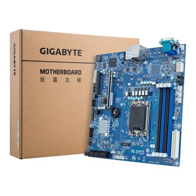 5. Płyta główna Gigabyte MX34-BS0(MR) 1x LGA1700 Intel Xeon E-24XX C262 (4x DIMM, 8x SATA, 1xM.2, 2x1Gbe, IPMI, mATX)