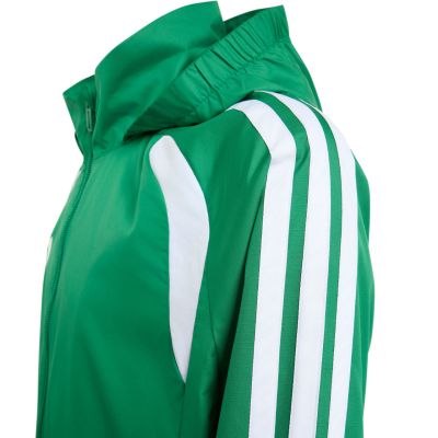 4. Kurtka dla dzieci adidas Tiro 26 League Windbreaker zielona KT2427