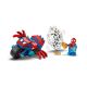 4. LEGO Marvel Spiderman 11206 Spidey na motocyklu vs. Rhino