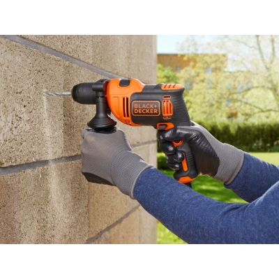 6. Black & Decker BEH710-QS wiertło 2800 RPM Czarny, Pomarańczowy
