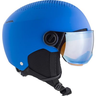 4. Kask narciarski ALPINA ZUPO VISOR Q-LITE BLUE 51-55