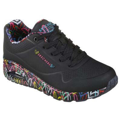 4. Skechers damskie buty UNO LOVING LOVE 155506 BBK