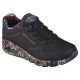 4. Skechers damskie buty UNO LOVING LOVE 155506 BBK
