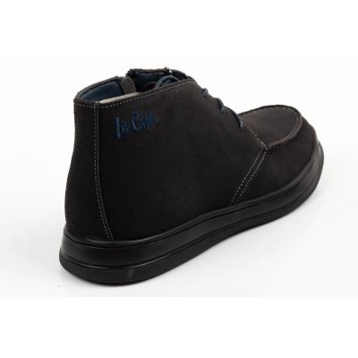 3. Lee Cooper buty męskie eleganckie skórzane trzewiki na zamek