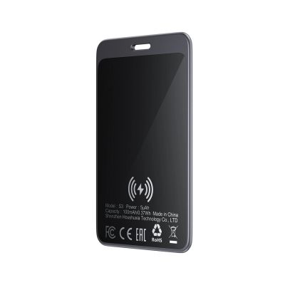 3. Lokalizator Bluetooth Acefast S3 w formie karty kompatybilny z Apple Find My - szary