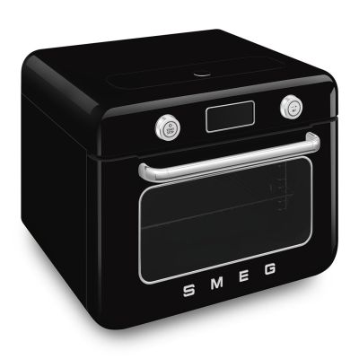 6. Smeg COF01BLEU piec parowy Mała Czarny Przyciski, Obrotowy