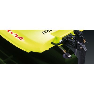 3. Łódź Amewi Racing Katamaran Adventure - Eksploatacyjne (RTR) - Zielony - Silnik elektryczny - 2.4 GHz - Litowo-jonowy (Li-ion)