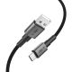 2. Kabel Tech-Protect UltraBoost DNA USB-A / USB-C 15W/3A 100 cm - szary
