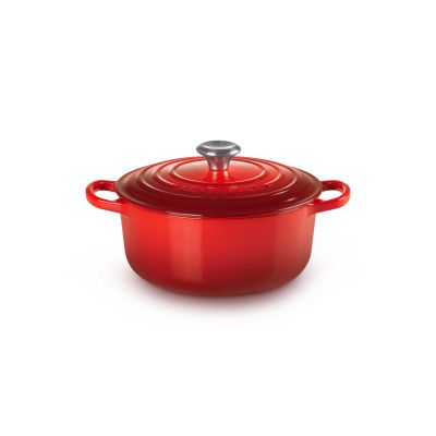 Le Creuset Signature Roaster okrągły 22cm wiśniowy