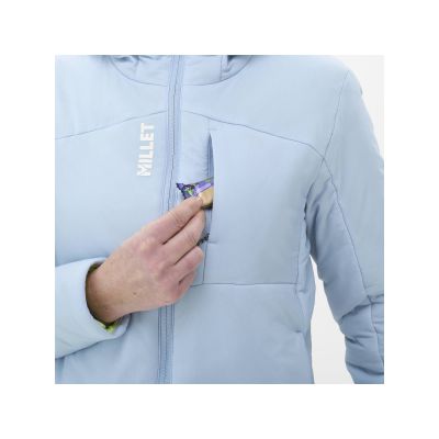 2. Kurtka MILLET W Mixt Warm Hoodie Niebieski