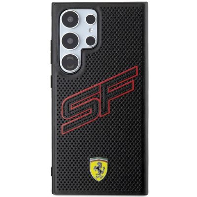 3. Etui Ferrari Big SF Perforated na Samsung Galaxy S24 Ultra - czarne
