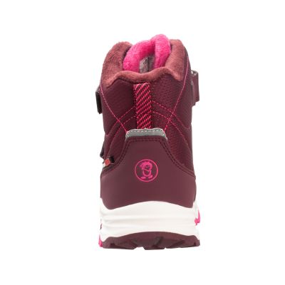 4. Buty zimowe Trollkids Kids Hafjell Winter Boots dla dziewczynki/chłopca wodoodporne fioletowe (264-419)