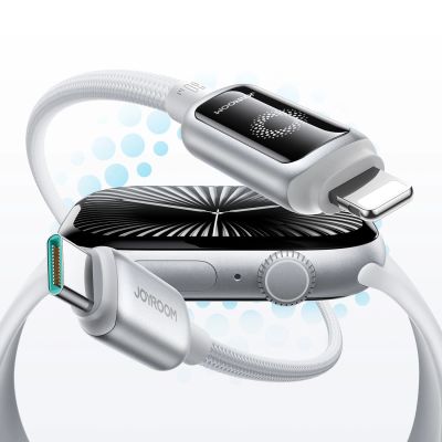 5. Kabel Joyroom S-A55 StarFlight 30W USB-C - Lightning 1,2m - biały