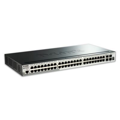 2. Switch D-Link DGS-1510-52X Zarządzany L3 Gigabit Ethernet (10/100/1000) 1U Czarny