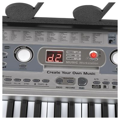 9. SUPRIMO 824 USB - keyboard z mikrofonem do nauki gry, przeznaczony dla dzieci