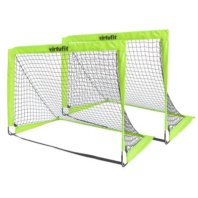 14. VIRTUFIT ZESTAW SKŁADANYCH BRAMEK DO PIŁKI NOŻNEJ - BRAMKI DO PIŁKI NOŻNEJ - 120 X 90 CM