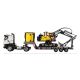 10. LEGO Technic 42175 Ciężarówka Volvo FMX i koparka EC230 Electric