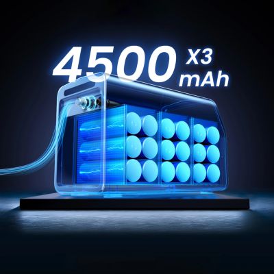 3. Pompka elektryczna Ugreen 150 PSI 12V do opon samochodowych z wyświetlaczem cyfrowym - szara