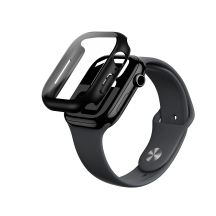 Etui ze szkłem hartowanym AMAZINGTHING Radix Glass do Apple Watch 46mm – czarne