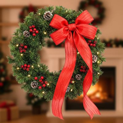 15. WSTĄŻKA KARBOWANA 6,3CMx3M CZERWONA