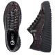 5. Półbuty damskie lakierowane sneakersy kroko brązowe Rieker N2555-25