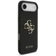 4. Etui Guess Grained Big 4G & Classic Logo na iPhone Air - czarne