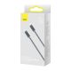 5. Kabel Baseus CALD000116 Lightning - USB-C PD 20W 480Mb/s 2m - szary
