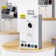 4. Powerbank Dudao K13 10000mAh z wbudowanym kablem - biały