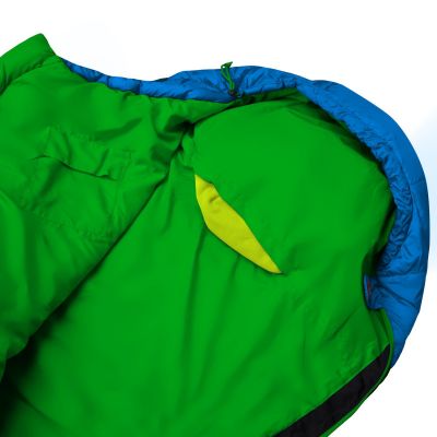 4. Śpiwór pod namiot turystyczny dla dzieci Trollkids Fjell Dreamer outdoorowy czarny (950-100)