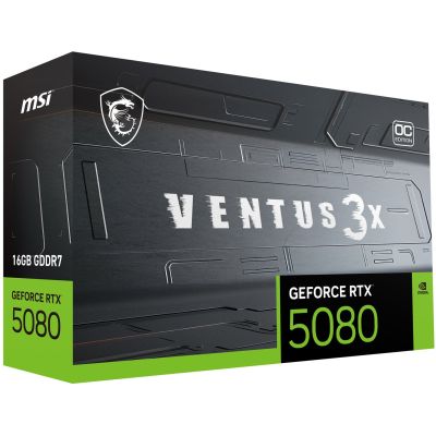 2. Karta graf. MSI RTX 5080 16G VENTUS 3X OC