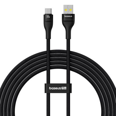 Kabel Baseus Flash 2 USB-USB C 100w 2m (czarny)