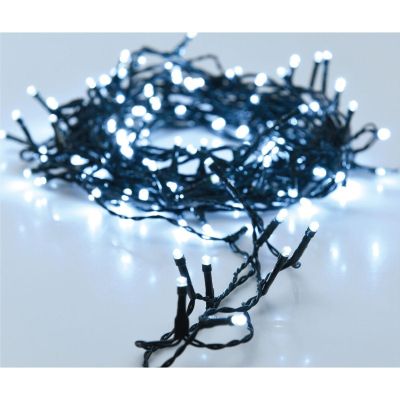 2. LAMPKI CHOINKOWE ŁAŃCUCH ŚWIETLNY 240 LED ZIMNY BIAŁY