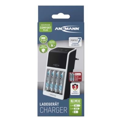 8. Ansmann Comfort Plus ładowarka z 4xAA2100 Akku 1001-0094-01