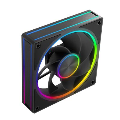 6. MODECOM VOLCANO LOOP 120 ARGB REVERSE FAN CZARNY