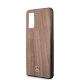 3. Etui Mercedes Wood Line Walnut na Samsung Galaxy S20 - brązowe