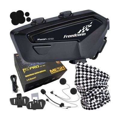 2. Interkom motocyklowy FreedConn FX Pro V2 EU MESH