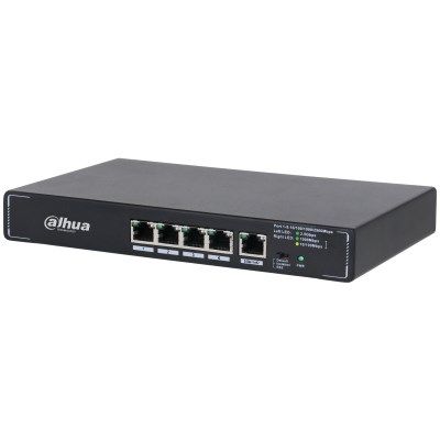 2. Dahua Technology SMG1005 przełącznik sieciowy Nie zarządzany 2.5G Ethernet (100/1000/2500) Czarny