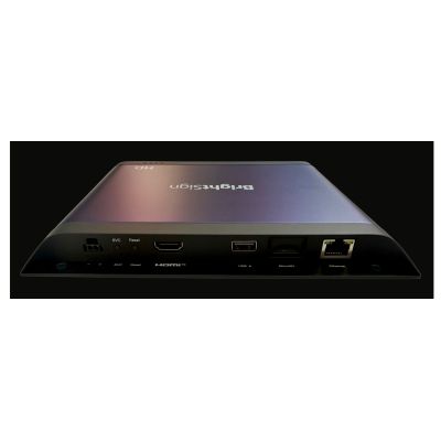 3. BrightSign HD1026 odtwarzacz multimedalny Czarny 4K Ultra HD 3840 x 2160 px Wi-Fi